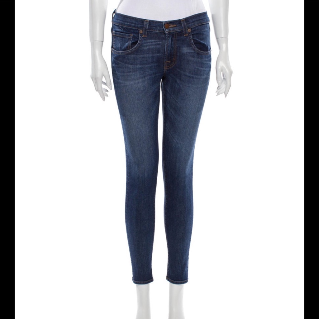 J Brand High Rise Skinny Leg Jeans Size 24 Style 910 Ink Jn1